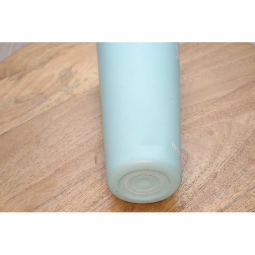 Hydro Flask 32 oz Insulated Tumbler Teal Blue Stainless Steel Travel Cup Lid - Picture 3 of 4